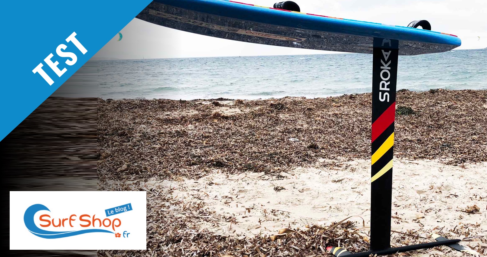 TEST KiteFoil K-foil sur SurfShop.fr