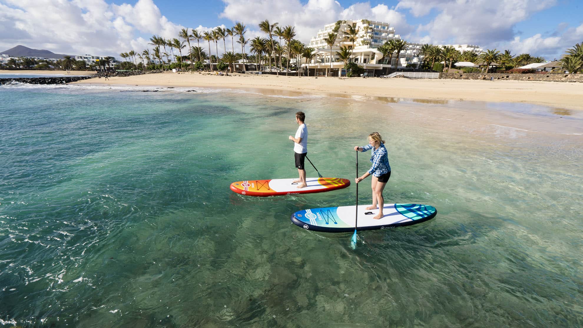 DUo paddle sroka gonflable