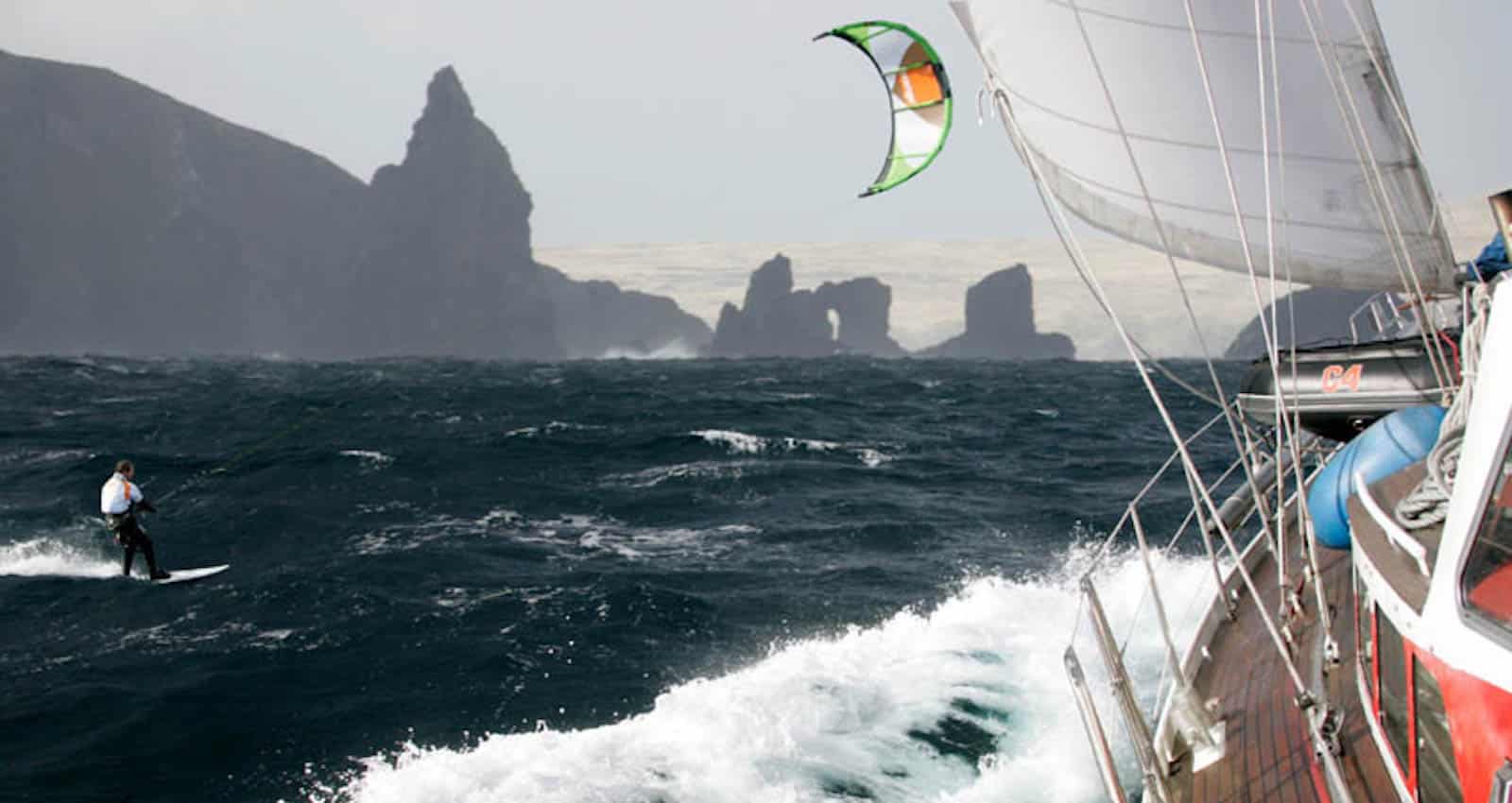 La traversée du Cap Horn en Kitesurf