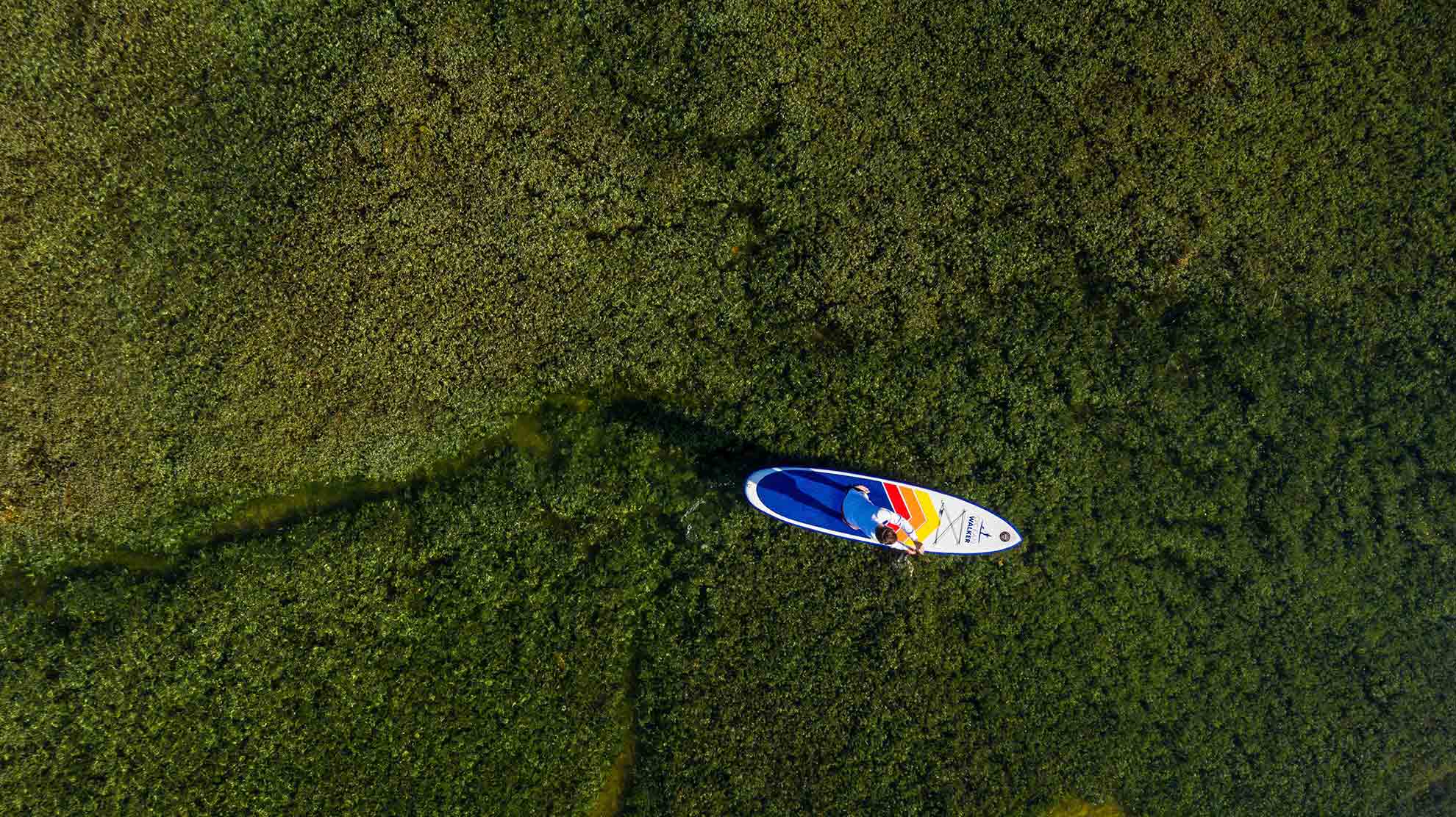 Ocean walker gonflable en situation