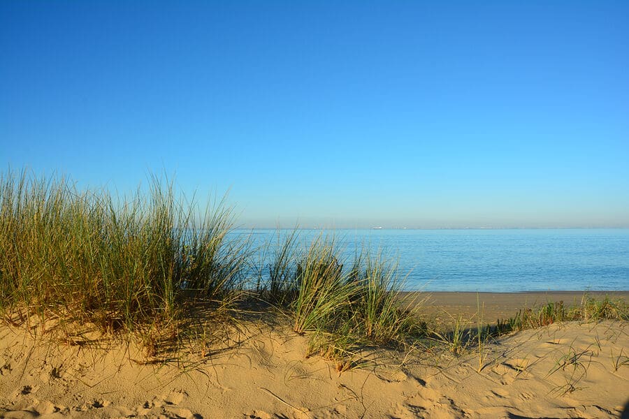 Gautrelle beach, Oleron island, best Wing Foil spots around La Rochelle