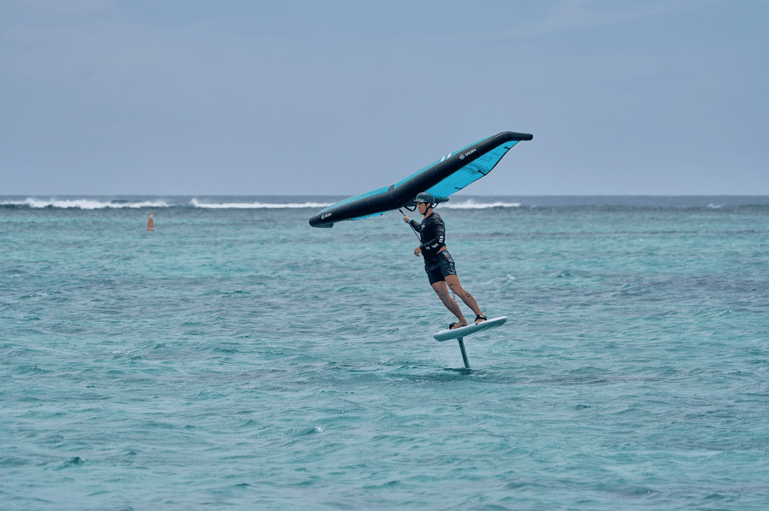 virer de bord en wingfoil