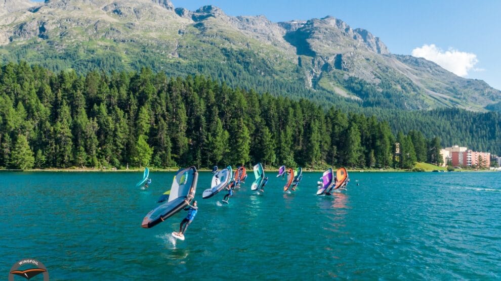 Les meilleurs spots de Wing foil en Suisse